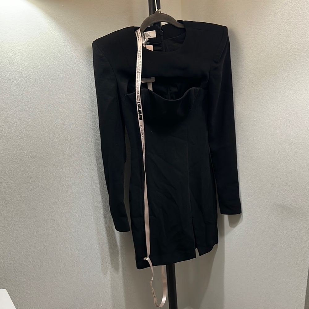 Elegant Black Dress house of cb